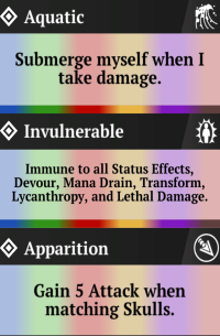 Fiery Dago'Nath card - trait details